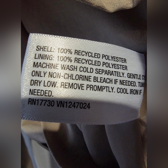 Women's Short Trench Coat A New Day Tan L - Picture 5 of 5